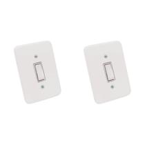 Kit C/2 - Conjunto Radial Pollar 1901005 1 Interruptor Pa...