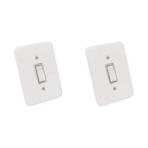 Kit C/2 - Conjunto Radial Pollar 1901005 1 Interruptor Pa...