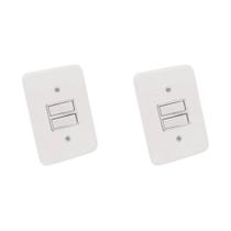 Kit C/2 - Conjunto Radial Pollar 1901007 1 Interruptor Si...