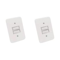 Kit C/2 - Conjunto Radial Pollar 1901007 1 Interruptor Si...