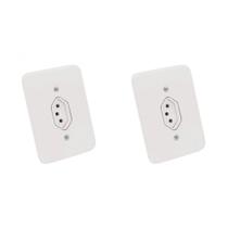 Kit C/2 - Conjunto Radial Pollar 1901176 1Tomada 20A