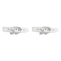 Kit C/2 - Conjunto Radial Pollar 1901177 1Tomada 20A S/P