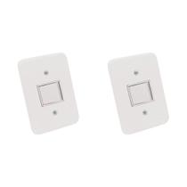 Kit C/2 - Conjunto Radial Pollar 1901178 1 Interruptor Bi...