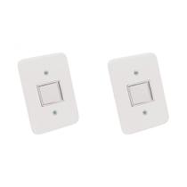 Kit C/2 - Conjunto Radial Pollar 1901178 1 Interruptor Bi...