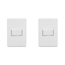 Kit C/2 - Conjunto Steck Linha Stella Com Placa 1 Simples... Kit C/2 - Conjunto Steck Linha Stella Com Placa 1 Simples...