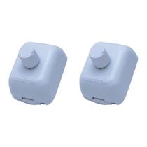 Kit C/2 - Controle Ventilador Luz Sob Qualitronix Branco V39 Kit C/2 - Controle Ventilador Luz Sob Qualitronix Branco V39