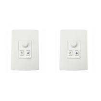 Kit C/2 - Controle Ventilador Qualitronix Luz+Reversor 1L...