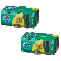 Kit c/2 Copo Ginga Nadir Ritmos 265ml Jogos de 6 peças Kit c/2 Copo Ginga Nadir Ritmos 265ml Jogos de 6 peças