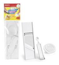 Kit c/ 2 Cortador Fatiador + Descascador Boleador P/ Kit c/ 2 Cortador Fatiador + Descascador Boleador P/
