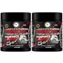 Kit C/2 Creatina Monohidratada Pura FitsForce - 300Gr - Fits Life Kit C/2 Creatina Monohidratada Pura FitsForce - 300Gr - Fits Life