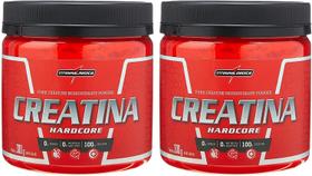 Kit c/ 2 creatina pura creapure 300g integralmedica creatine