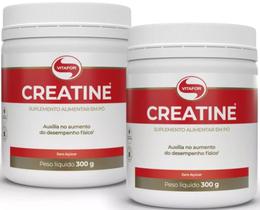 Kit c/ 2 creatine 300g vitafor creatina monohidratada Kit c/ 2 creatine 300g vitafor creatina monohidratada
