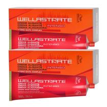 Kit C/ 2 Creme Alisante Para Cabelo Wellastrate Wella Intenso Profissional 126.3g Kit C/ 2 Creme Alisante Para Cabelo Wellastrate Wella Intenso Profissional 126.3g
