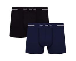 Kit c/ 2 cuecas boxer sem costura Selene Ref.: 11150