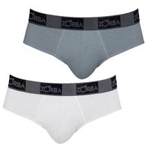 Kit C/2 Cuecas Zorba Slip Plus - 0716