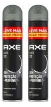Kit C/2 Desodorante Axe 48hs Black Alecrim E Cedro 200ml