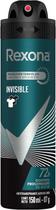 Kit c/ 2 Desodorante Rexona Men Invisible Aero 87g