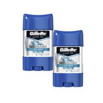 Kit c/ 2 Desodorantes Gillette Gel Cool Wave 82g 50% desc na segunda unid