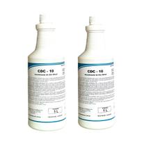 kIT C/2 Detergente Clorado Cdc-10 Spartan Limpa Azulejo Box Pia 1l
