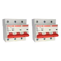 Kit C/2 - Disjuntor Steck ''Din'' Tripolar 80A. C Kit C/2 - Disjuntor Steck ''Din'' Tripolar 80A. C