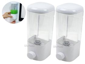 Kit C/ 2 Dispenser de Sabão e Álcool Líquido - 500ml