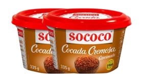 Kit c/ 2 Doce Cocada Cremosa Sococo 335g Kit c/ 2 Doce Cocada Cremosa Sococo 335g