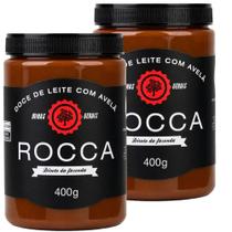 Kit C/ 2 Doce de Leite Rocca Avelã Premium Mineiro Cremoso Pastoso 400g Kit C/ 2 Doce de Leite Rocca Avelã Premium Mineiro Cremoso Pastoso 400g