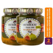 Kit c/ 2 Doce Diet Vegano de Figo em Calda Sem Açúcar - Diet House Kit c/ 2 Doce Diet Vegano de Figo em Calda Sem Açúcar - Diet House
