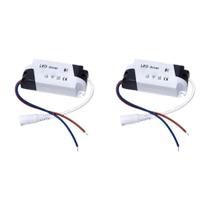 Kit C/2 - Driver Reator Fonte para Led Com Conector 48W A...