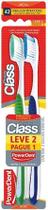 Kit c/ 2 Escova Dental Powerdent Class Leve 2 Pague 1 Media