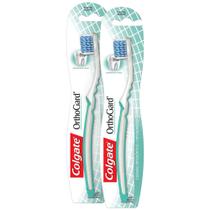 Kit C/ 2 Escovas Dental Colgate OrthoGard Cabeça Ultra Compacta Kit C/ 2 Escovas Dental Colgate OrthoGard Cabeça Ultra Compacta