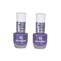Kit c/2 Esmaltes Ana Hickmann Cinza Azulado Be Free Janaína Hipoalergênico Kit c/2 Esmaltes Ana Hickmann Cinza Azulado Be Free Janaína Hipoalergênico