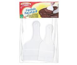 Kit C/ 2 Espátula Faça Fácil Plástico - 105298