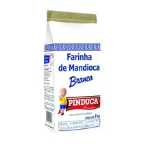 Kit c/ 2 Farinha De Mandioca Branca Pinduca 500g Kit c/ 2 Farinha De Mandioca Branca Pinduca 500g