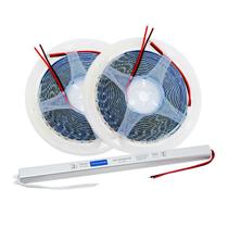 Kit C/ 2 Fita Led 1 Fonte 2835 5M 120 Led 12v Ip20 10w 4000K Kit C/ 2 Fita Led 1 Fonte 2835 5M 120 Led 12v Ip20 10w 4000K