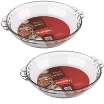 Kit c/2 Forma Assadeira Filetada Grande 1,6L Marinex Nadir Kit c/2 Forma Assadeira Filetada Grande 1,6L Marinex Nadir