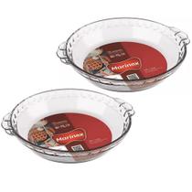 Kit c/2 Forma Assadeira Filetada Média 1,3L Marinex Nadir Kit c/2 Forma Assadeira Filetada Média 1,3L Marinex Nadir