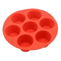 Kit c/ 2 Forma Para Air Fryer silicone C/7div 18x4x18cm Kit c/ 2 Forma Para Air Fryer silicone C/7div 18x4x18cm