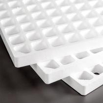 Kit C/2 Forro Vasado Isopor Moldado Colmeia 61X61X4Cm