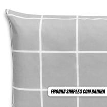 Kit c/ 2 Fronhas 90cmx50cm Percal Flex Estampado 400 Fios Toque Acetinado Kit c/ 2 Fronhas 90cmx50cm Percal Flex Estampado 400 Fios Toque Acetinado