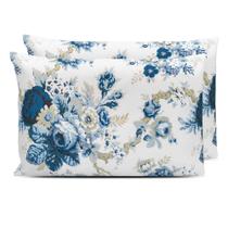 Kit c/ 2 Fronhas 90cmx50cm Ponto Palito Percal Flex Estampado 400 Fios Toque Acetinado Kit c/ 2 Fronhas 90cmx50cm Ponto Palito Percal Flex Estampado 400 Fios Toque Acetinado