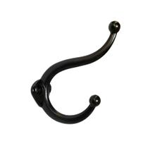 Kit c/2 Ganchos Cabideiro Liso Duplo Metal para Pendurar e Parafusos Kit c/2 Ganchos Cabideiro Liso Duplo Metal para Pendurar e Parafusos