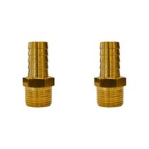 Kit C/2 - Garden Adaptador Espigao Fixo Macho 3/4X3/4