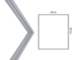 Kit C/ 2 Gaxeta Borracha Para Freezer Electrolux H300