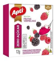 Kit c/ 2 Gelatina Zero Acucar Mistura Po C Polpa De Frutas