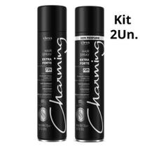 Kit C/2 Hair Spray Charming Extra Forte 400 Ml 1 E 1 Sem - Cless