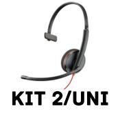 KIT C/2 Headset Plantronics C3210 Blackwire Usb- 209744-101