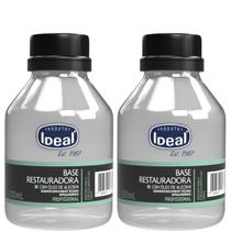 Kit C/2 Ideal Base Restauradora Óleo De Alecrim 100ml Profissional