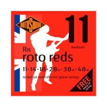 Kit C/2 jogos de Encordoamento P/Guitarra Rotosound Red R11