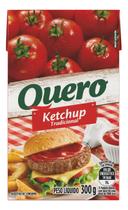 Kit c/ 2 Ketchup Tradicional Quero Caixa 300g